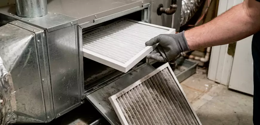 Window and Split Unit Filter Cleaning in Burleson