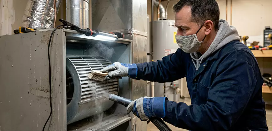 Commercial Vent Decontamination in Burleson