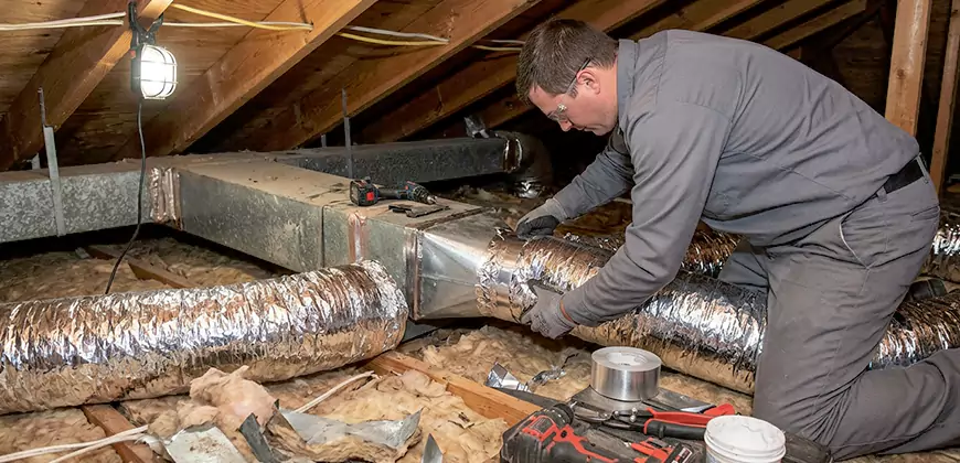 Furnace Ductwork Replacement in Burleson