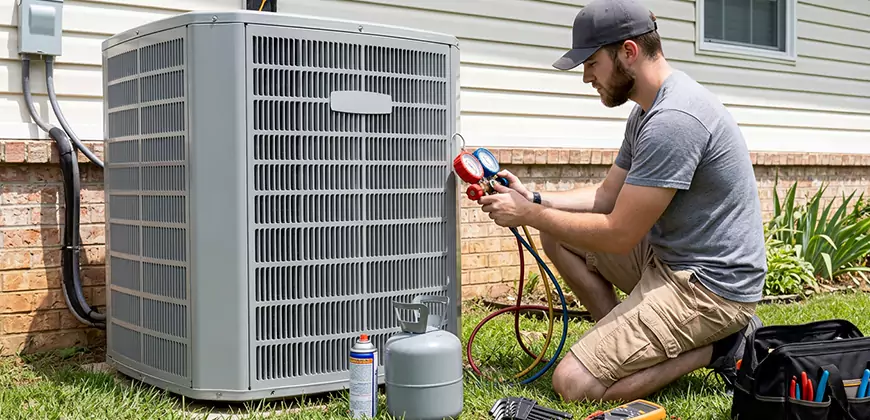 Emergency Air Conditioning Retrofit in Burleson