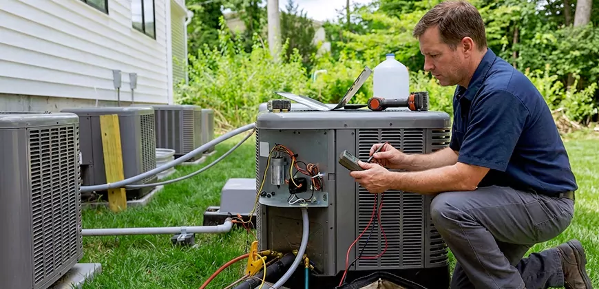 Heat Pump Conversion in Burleson